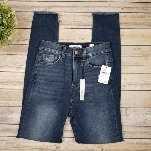 sneak peek high waisted jeans